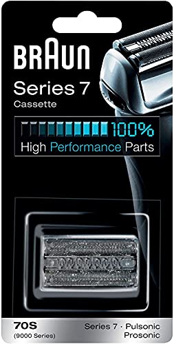 Braun Series 7 Replacement Foil and Cutter Set (70S) - Precision Shaving Blades for Braun 7 Shavers - Perfect for Daily Shaving & Travel (0.6kg)