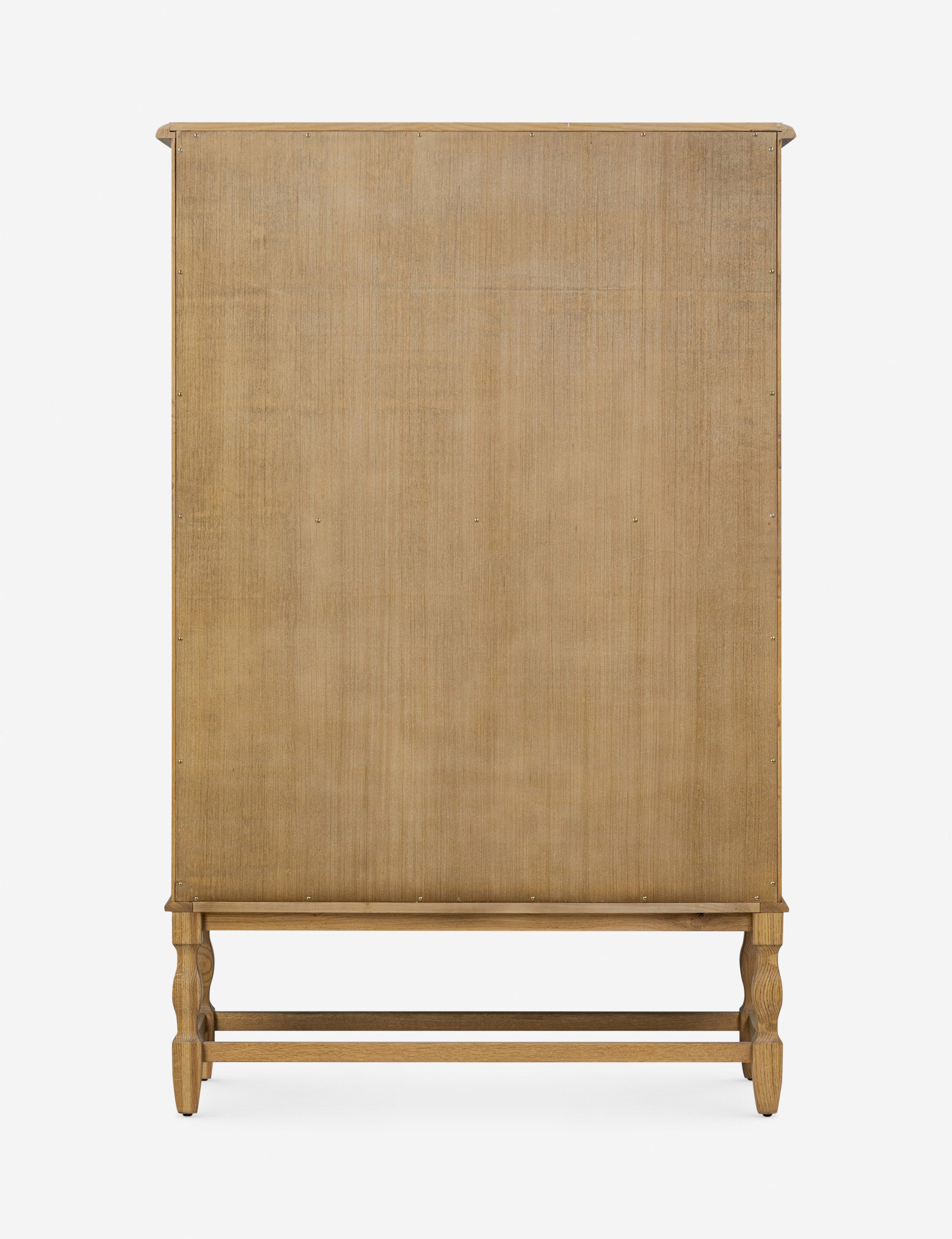Finley Curio Cabinet by Amber Lewis x Four Hands - Glass Display Cabinet for Collectibles & Home Decor - Perfect for Living Room, Dining Room, or Office Showcase