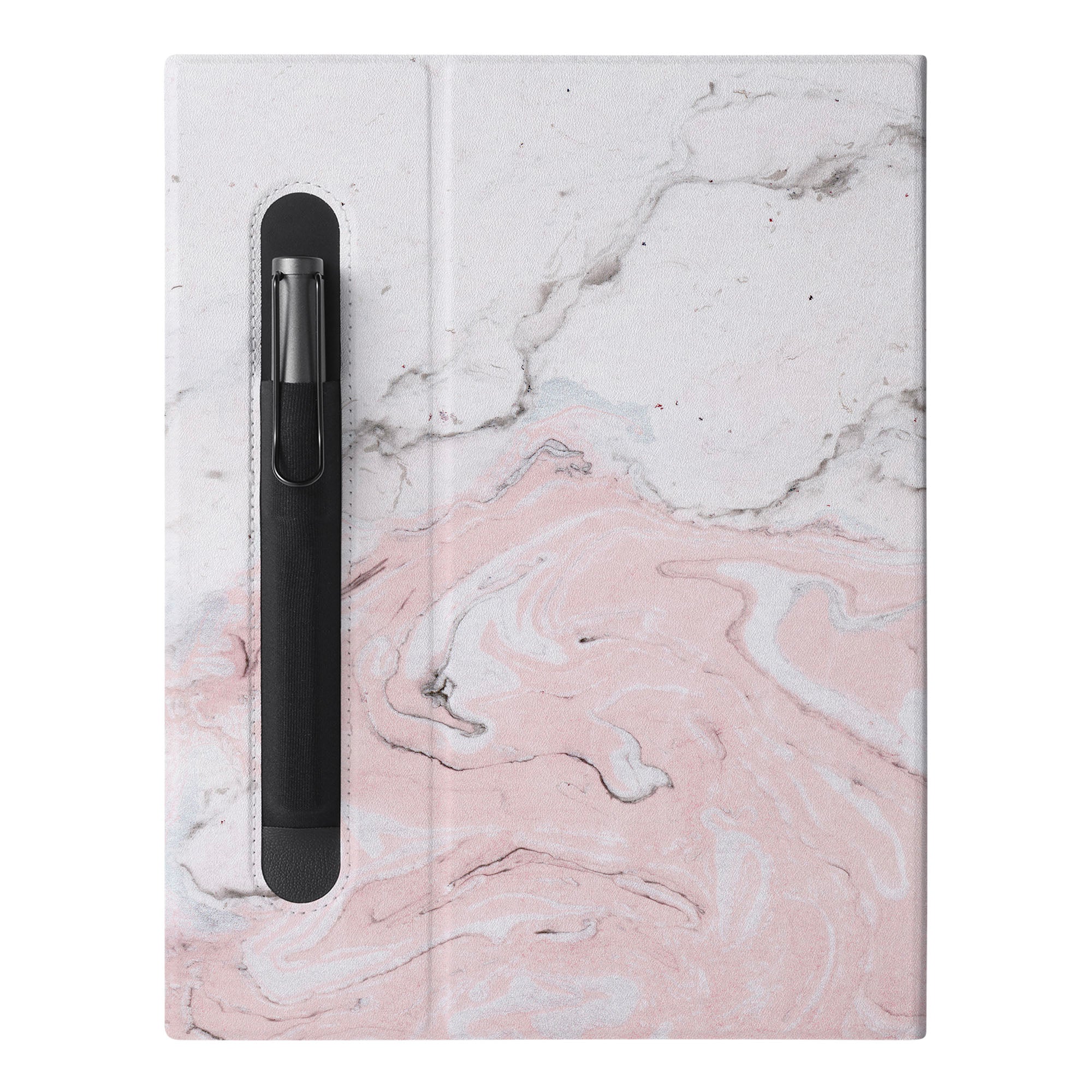 Premium reMarkable 2 Tablet Case with Stylus Bundle - Elegant Pink Marble Design | Protective Cover for Digital Note-Taking, Drawing & Professional Presentations