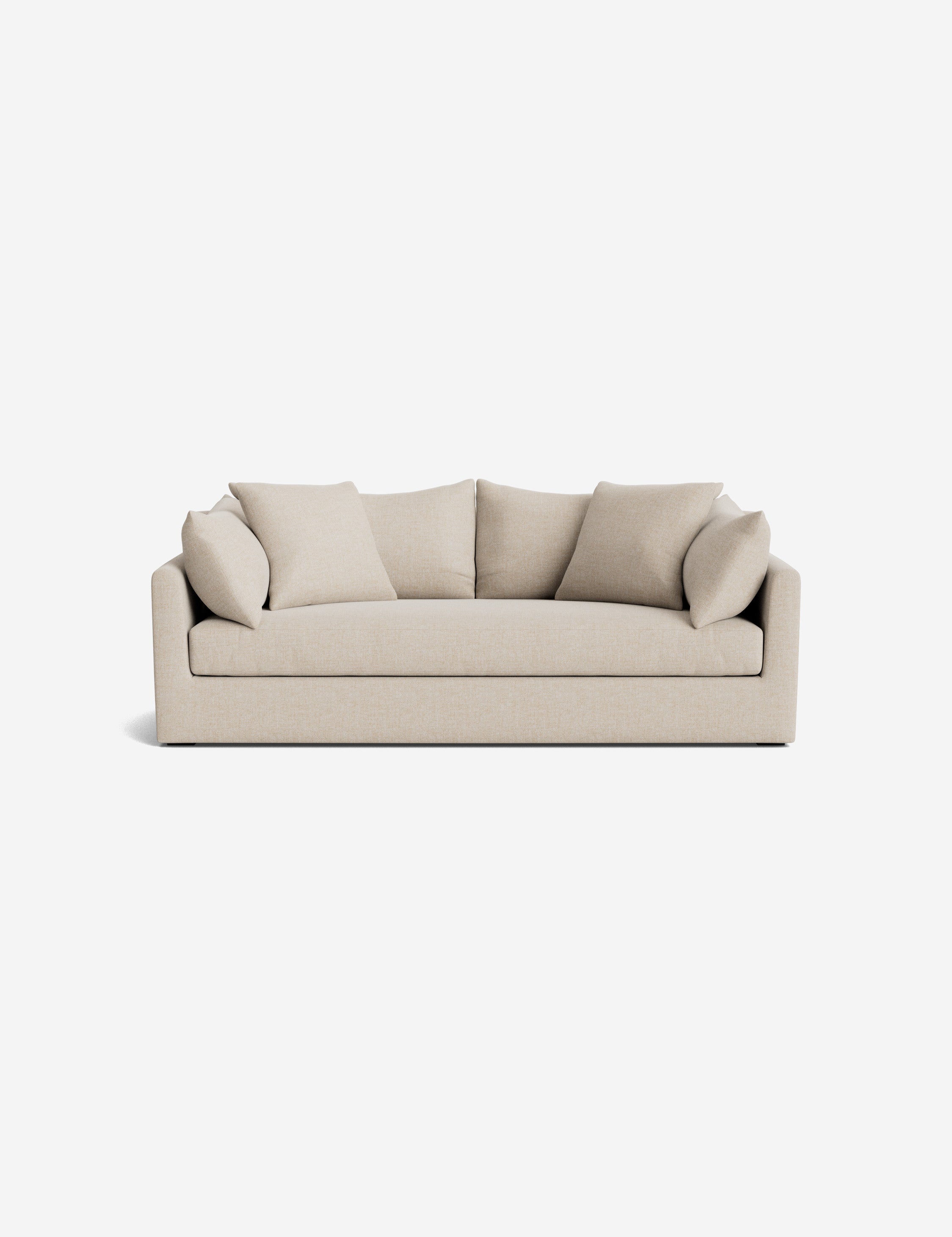 Cashel Sofa - Modern Comfortable Sectional Couch for Living Room, Lounge & Family Room - Soft Fabric Upholstery with Sturdy Frame - Perfect for Relaxing, Entertaining & Movie Nights