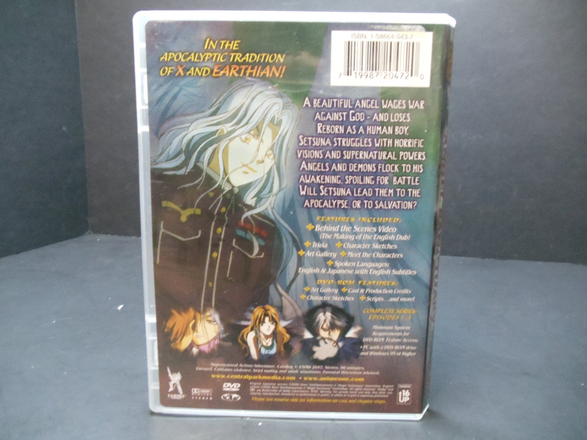 Angel Sanctuary (DVD, 2001) - Complete Anime Series | Collectible Edition | Perfect for Anime Fans & Collectors | Great Gift for Birthday, Christmas & Special Occasions