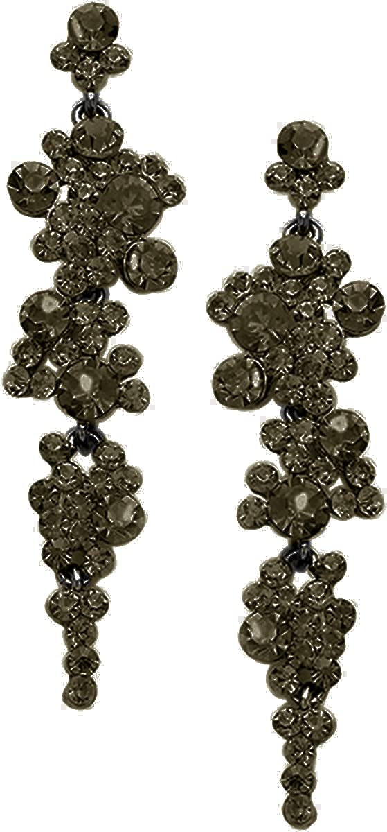 Stunning Crystal Rhinestone Dangle Earrings for Women | Party & Wedding