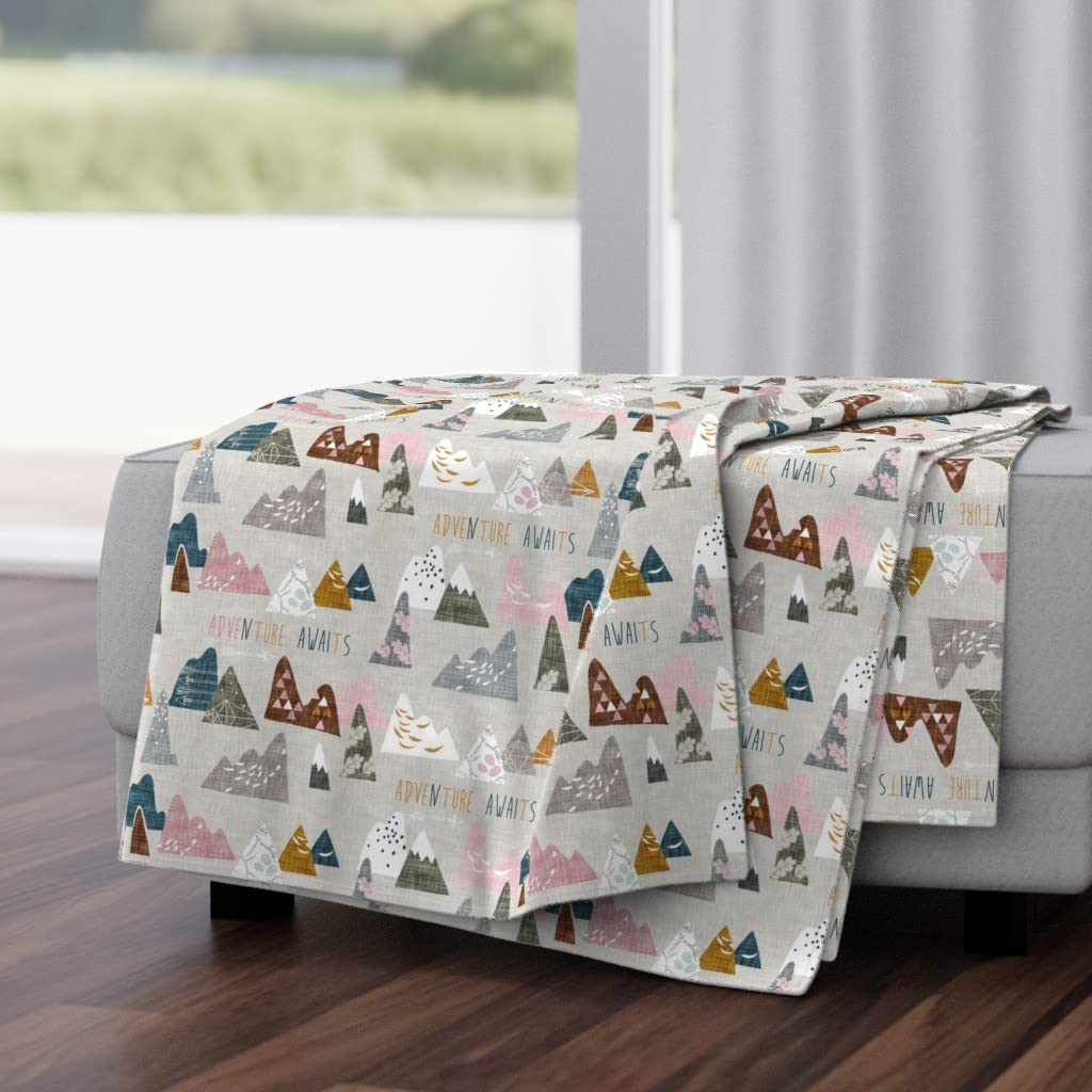 Soft Plush Minky Throw Blanket 50