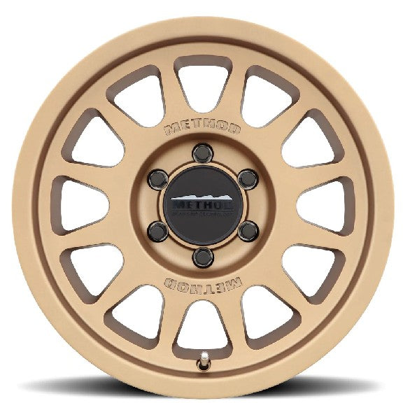 2021-2023 Ford Bronco Method Race Wheels 703 Series 17x8.5 6x5.5 Bronze Off-Road Wheels - Perfect for Trail Riding & Off-Road Adventures