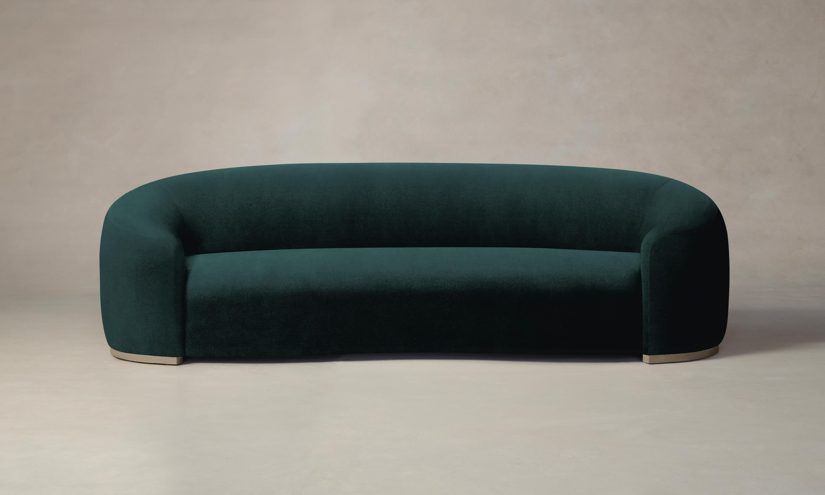 Luxury Chelsea Sofa - Performance Velvet Emerald Green Upholstery for Living Room & Lounge | Modern Comfort & Style for Home Decor
