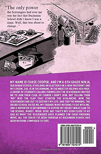Diary of a 6th Grade Ninja Book 7: Scavengers - Middle Grade Adventure Novel for Kids | Perfect for Classroom Reading & Young Readers