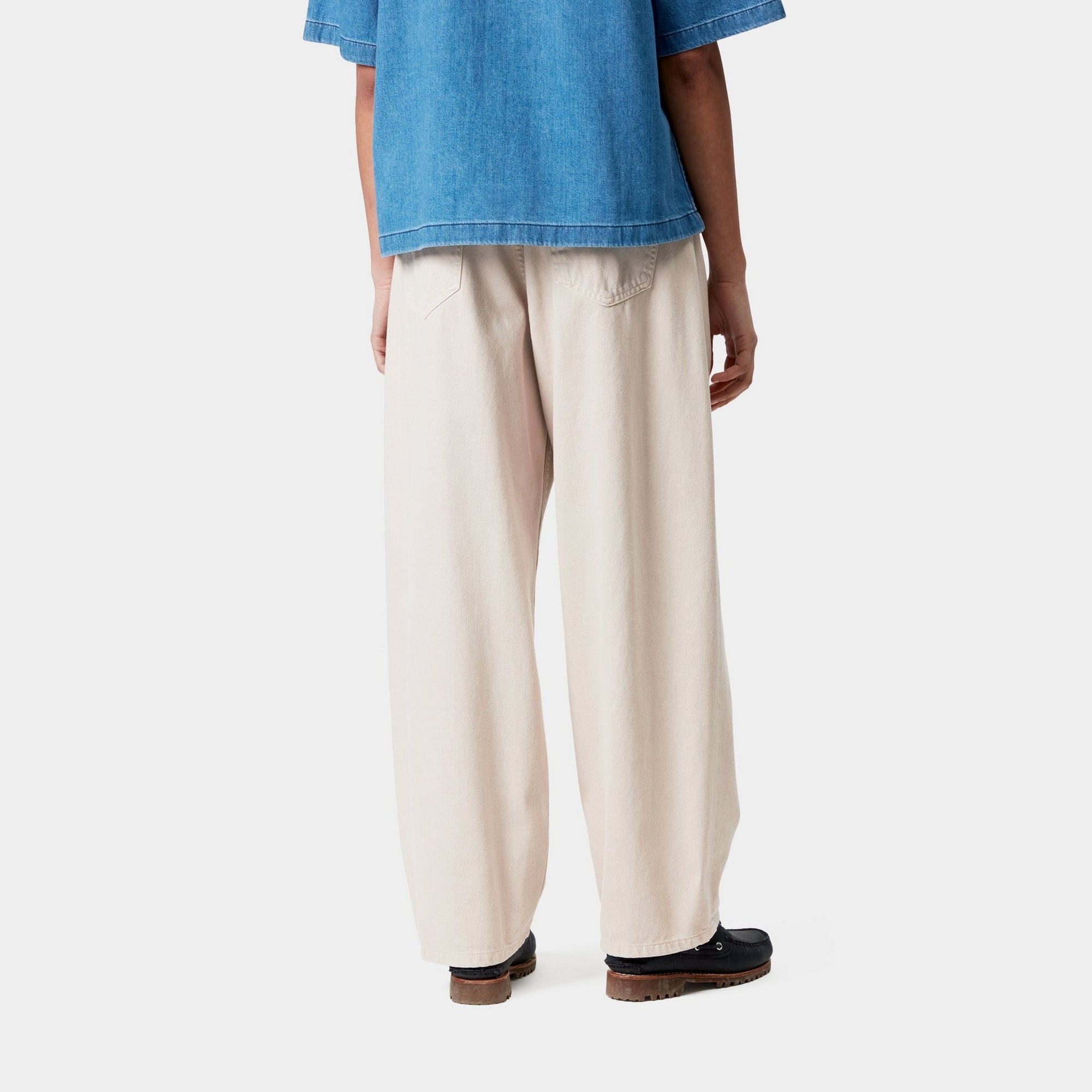 Women's Brandon Pant - Premium Twill Fabric | Fleur De Sel Stone-Dyed Casual Pants for Work & Everyday Wear