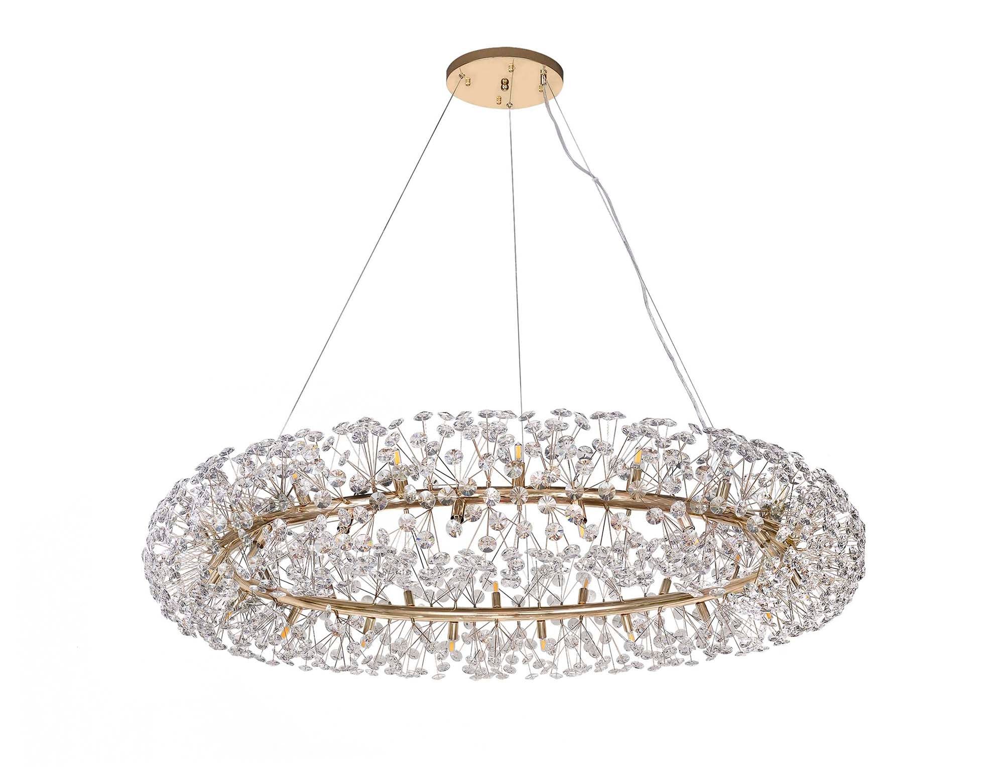 French Gold/Crystal