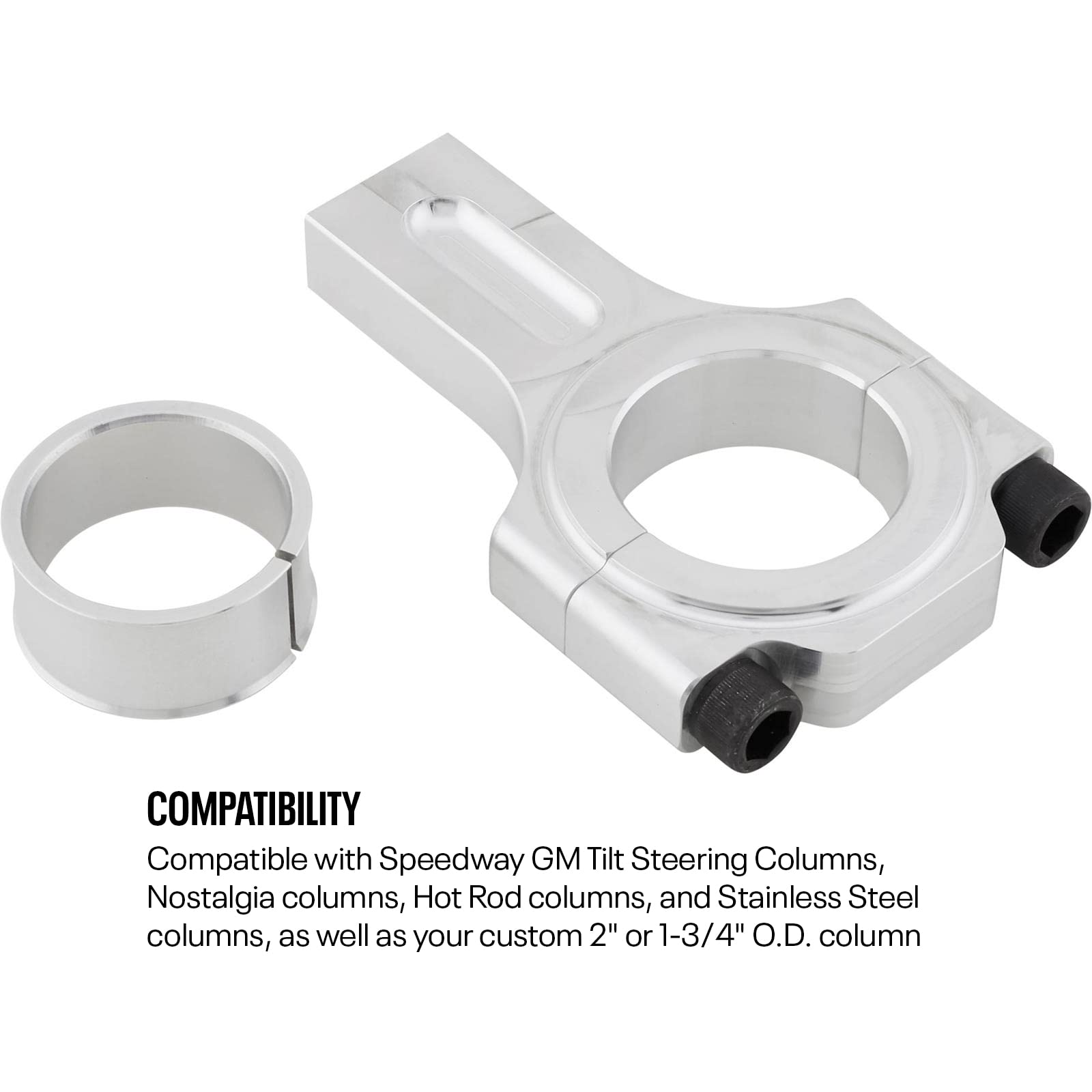 High-Quality 4 Inch Drop Connecting Rod Steering Column for Smooth Vehicle Steering - Perfect for Classic Car Restoration & Off-Road Truck Modifications