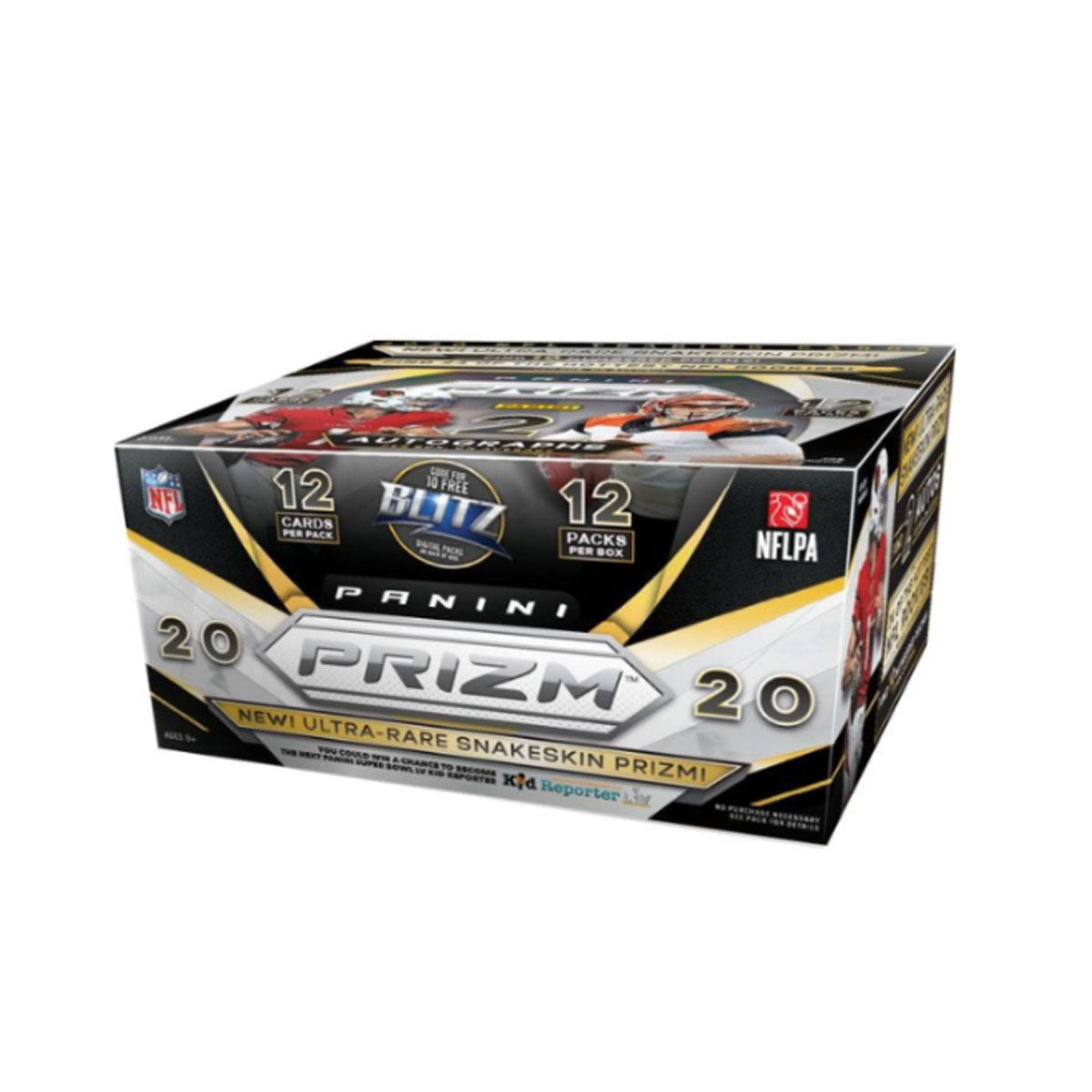 2020 Panini Prizm Football Hobby Box - Premium Trading Cards Collection for NFL Fans & Collectors - Perfect for Sports Memorabilia, Investment, and Fantasy Football Enthusiasts