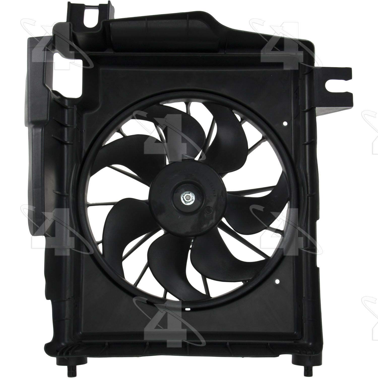 Four Seasons 75565 Condenser Fan Motor Assembly - Replacement for HVAC Units - Perfect for Home AC Repair & Maintenance