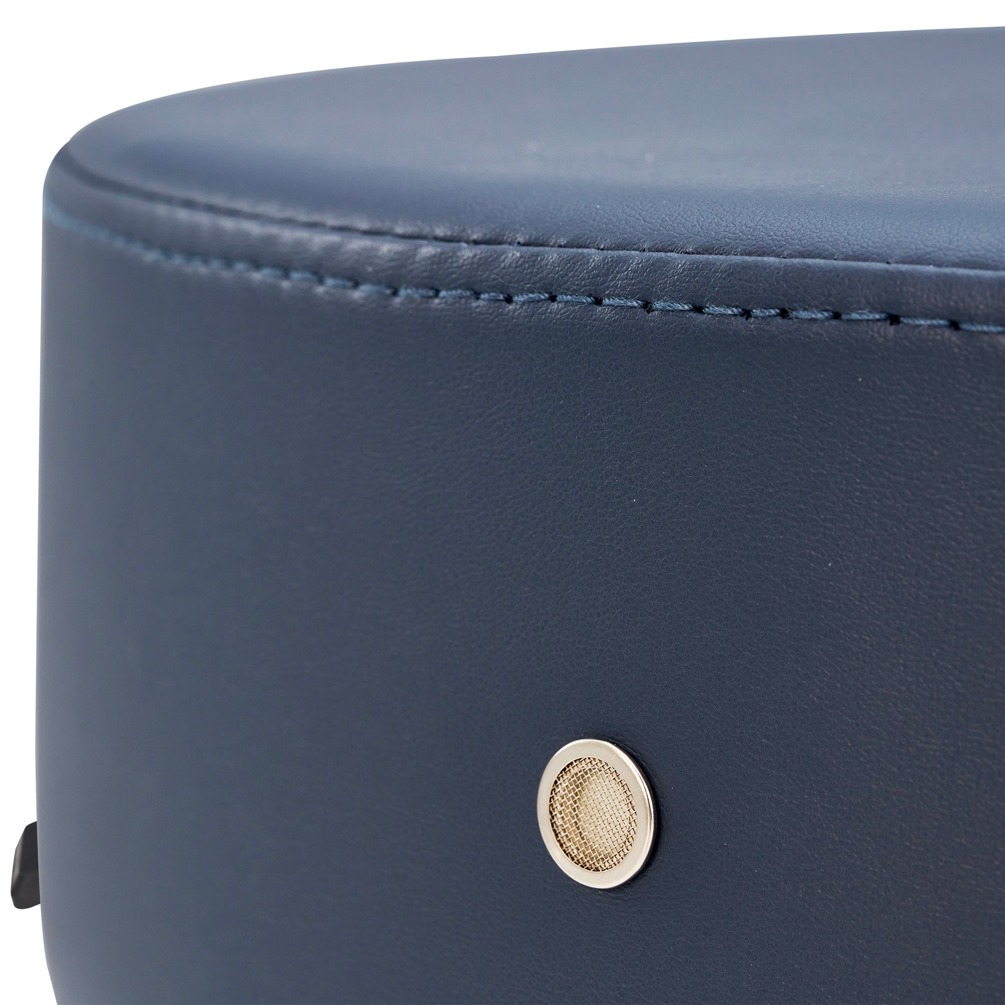 Ergonomic Hydraulic Rolling Stool - Adjustable Swivel Massage Glider Chair for Barber, Dental, Tattoo & Beauty Salon | Therapist, Spa, Clinic, Lash Studio & Home Office Use | Royal Blue | Perfect for Professional Treatments & Relaxing Massages