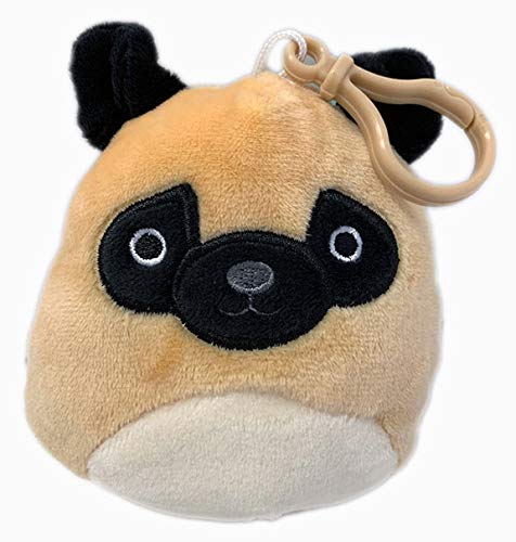 Squishmallows 3.5 Inch Super Soft Plush Toy - Prince The Pug Dog Stuffed Animal for Kids, Collectors & Stress Relief | Perfect for Bedroom Decor, Car Accessories & Gift Giving