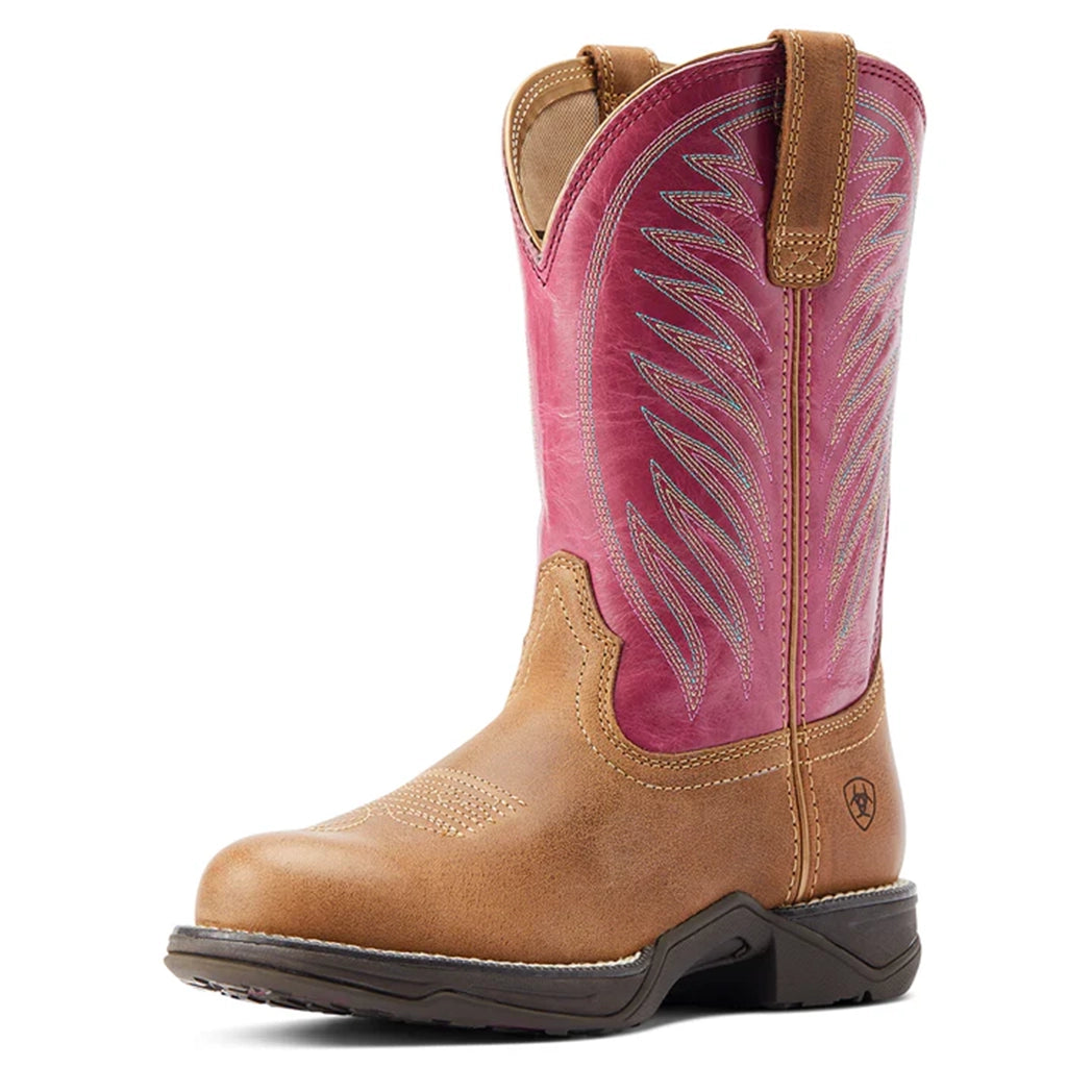 Ariat Women's Anthem Round Toe Western Boot - Comfortable Cowgirl Boots for Riding & Country Style | Perfect for Horseback Riding, Line Dancing & Western Fashion