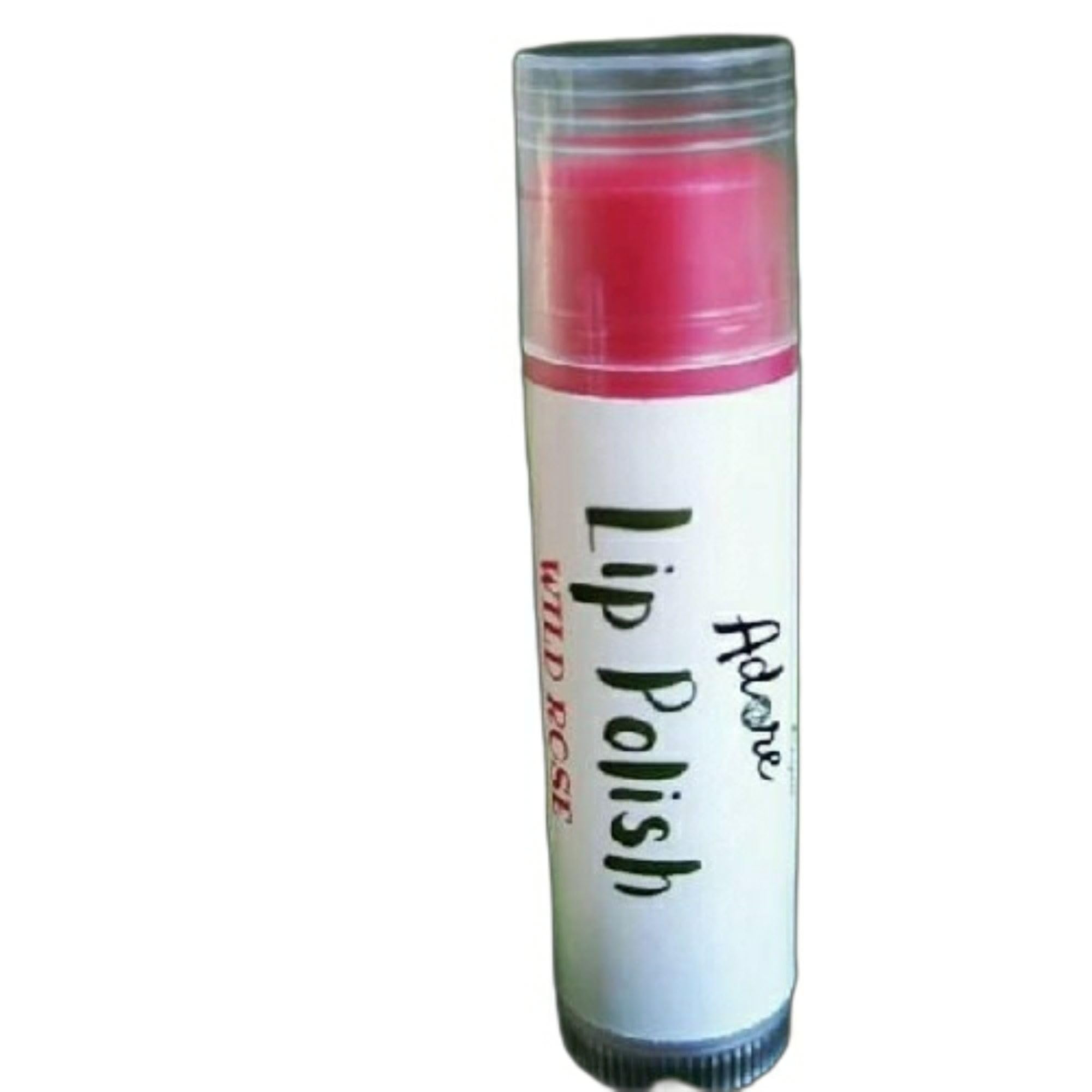 Adore Organic Lip Polish - 10g Natural Exfoliating & Moisturizing Lip Scrub for Soft, Smooth Lips - Perfect for Dry, Chapped Lips & Pre-Lipstick Prep
