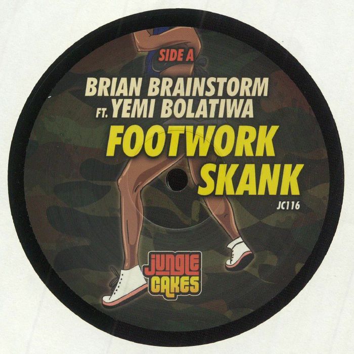 Brian Brainstorm – Footwork Skank Jungle Cakes – JC116 | Electronic Dance Music Vinyl Record | Perfect for DJ Sets & Music Collectors