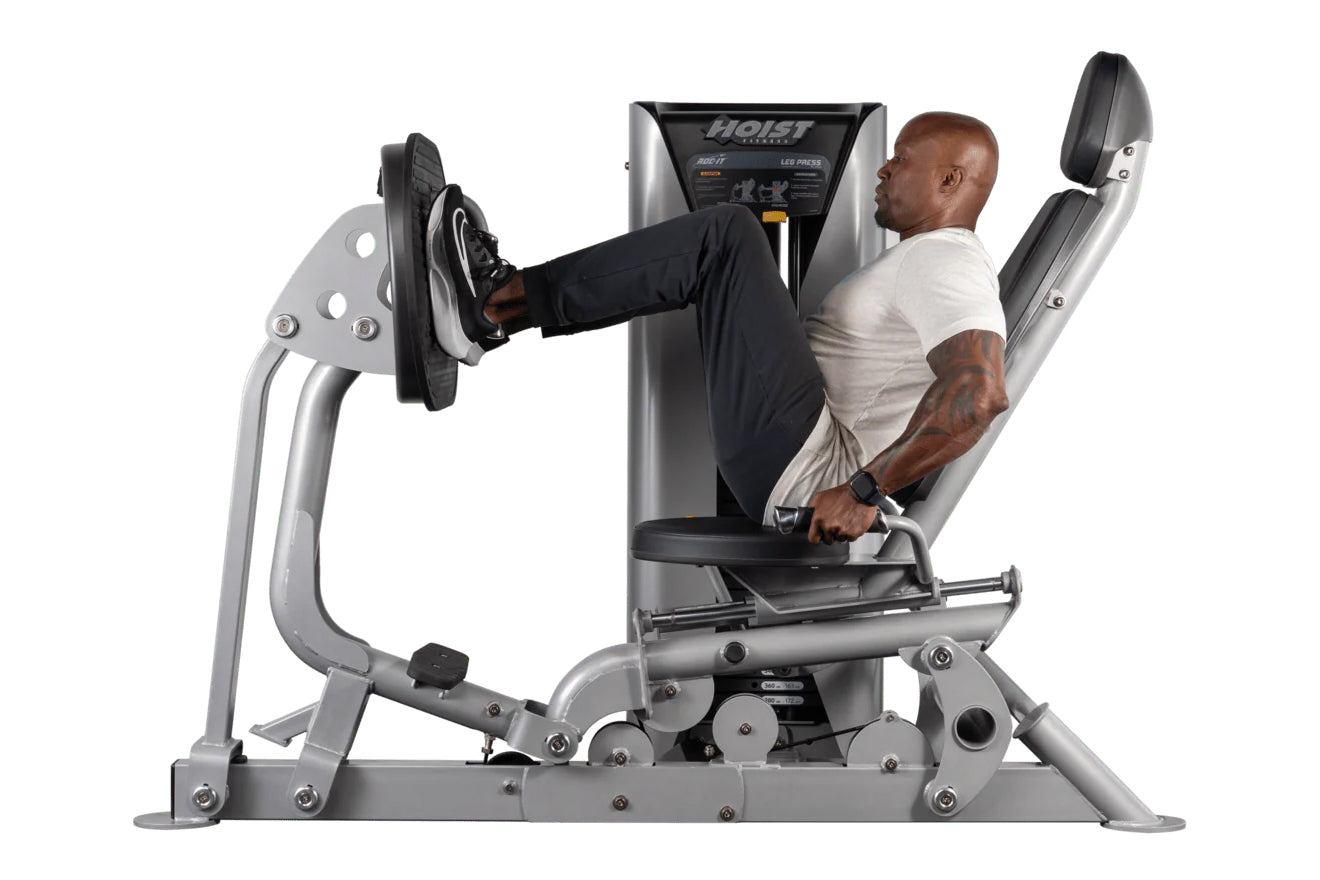 Hoist ROC IT Leg Press Machine (RS 2403) - Professional Strength Training Equipment for Home & Commercial Gyms - Perfect for Leg Workouts, Muscle Building & Fitness Training
