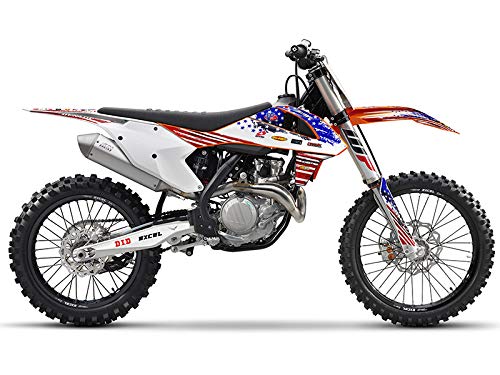 2005-2007 KTM EXC Graphics Kit - High-Quality Decal Stickers for Motorcycle Body Customization | Perfect for Off-Road Racing & Adventure Riding