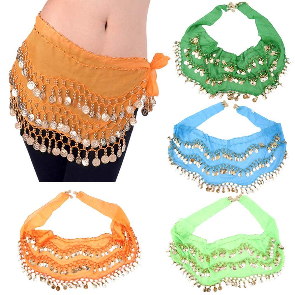 New Belly Dancing Hip Scarf Skirt Wrap Costume for Women - Perfect for Dance Performances, Parties & Cultural Events