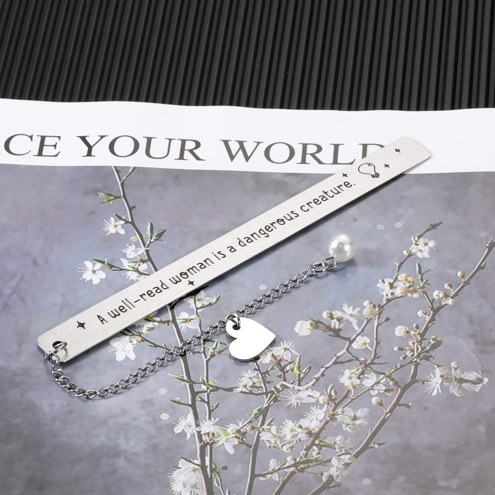 Inspirational Bookmarks for Women - Perfect Gift for Book Lovers, Teachers, Moms & Friends | Birthday, Valentine's Day, Teacher Appreciation & Back to School | Great for Reading, Journaling & Book Clubs