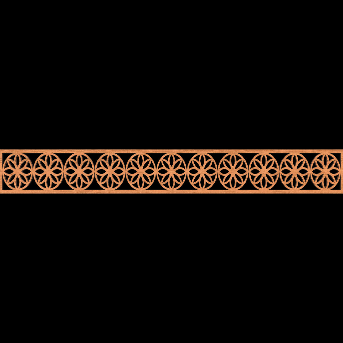 Blume Fretwork Moulding - Decorative Wood Trim for Home & Furniture DIY Projects | Perfect for Crown Molding, Wall Paneling & Cabinet Accents