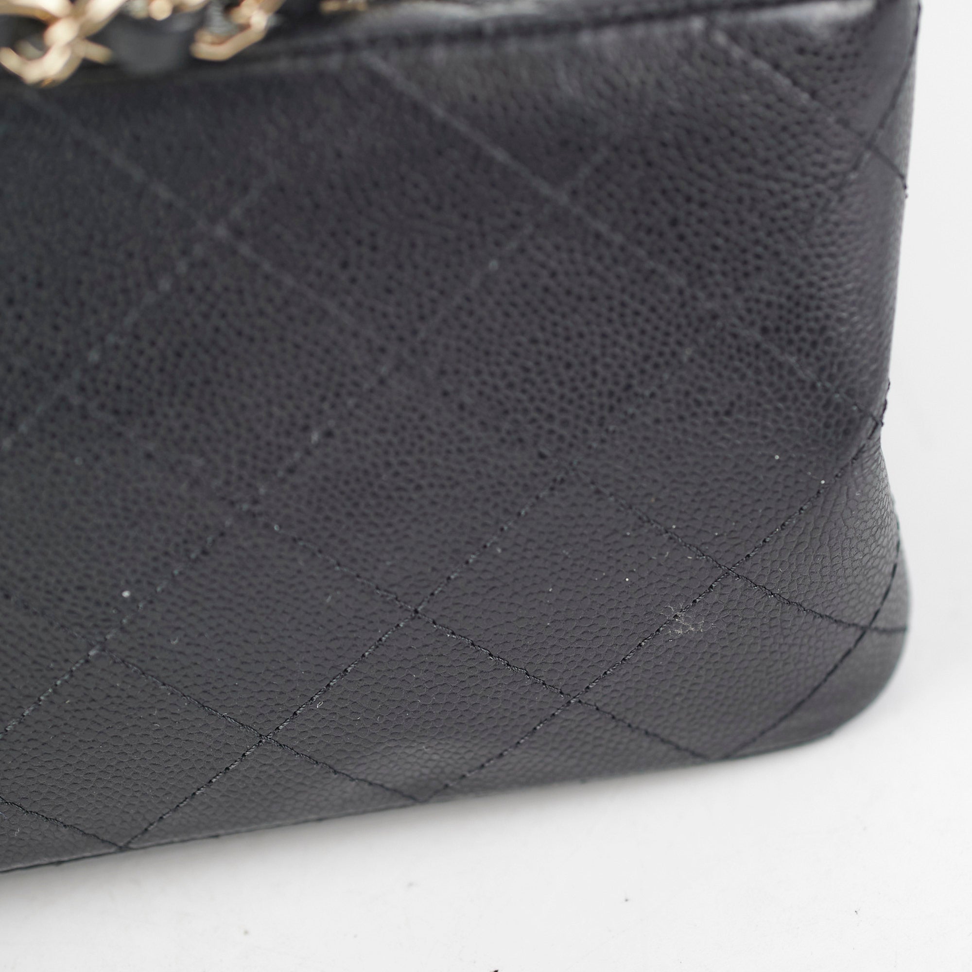 Chanel 22S Mini Bucket Bag in Black Caviar Leather with Microchip - 2023 Luxury Handbag for Women | Perfect for Date Night, Parties & Everyday Use