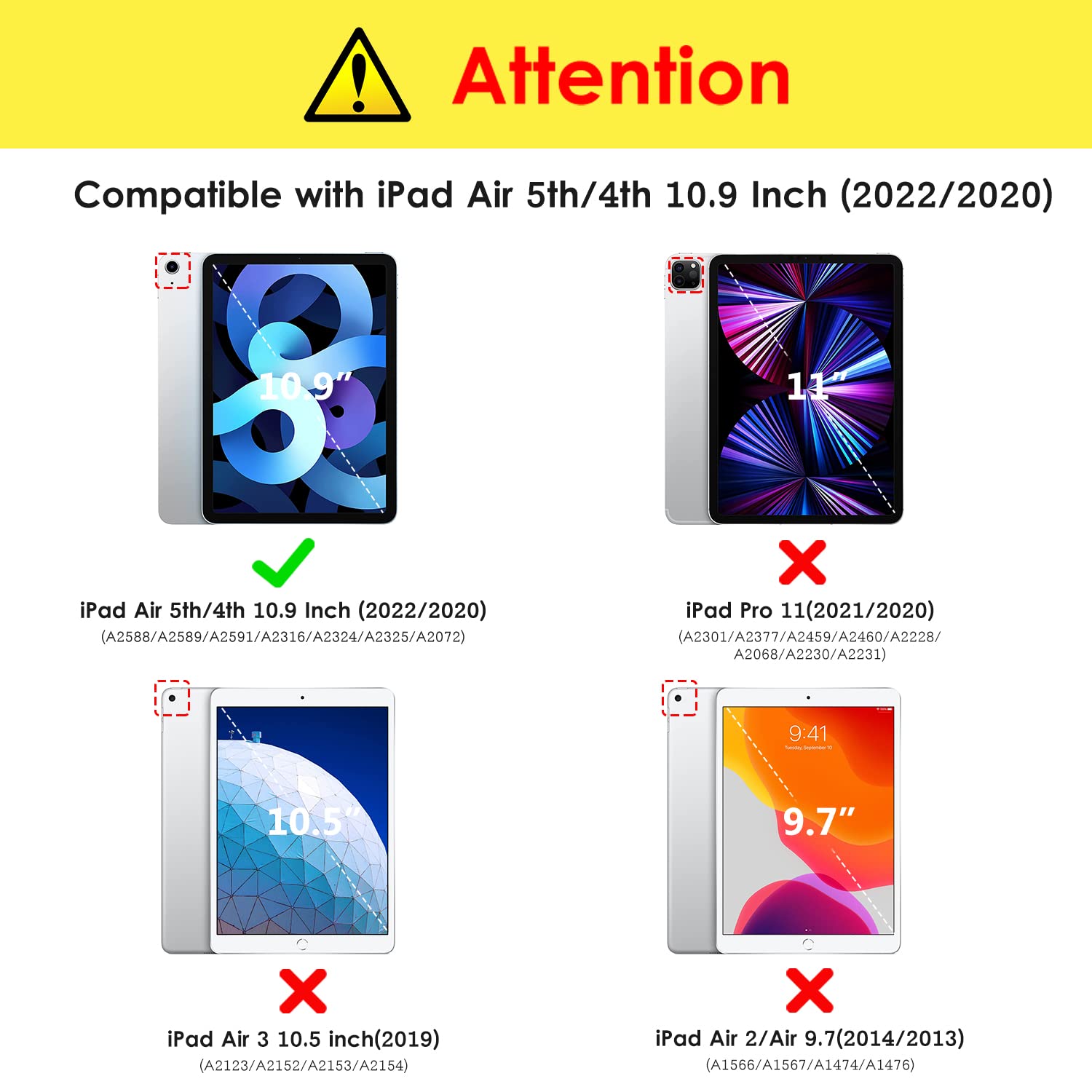 DTTO iPad Air Case for 11-inch M2 & 10.9-inch 5th/4th Gen - Sparkling Hard Back with Sheen Front Cover (2024/2022/2020 Models) - Supports 2nd Gen Apple Pencil Charging - Purple - Perfect for Work, School & Travel Protection