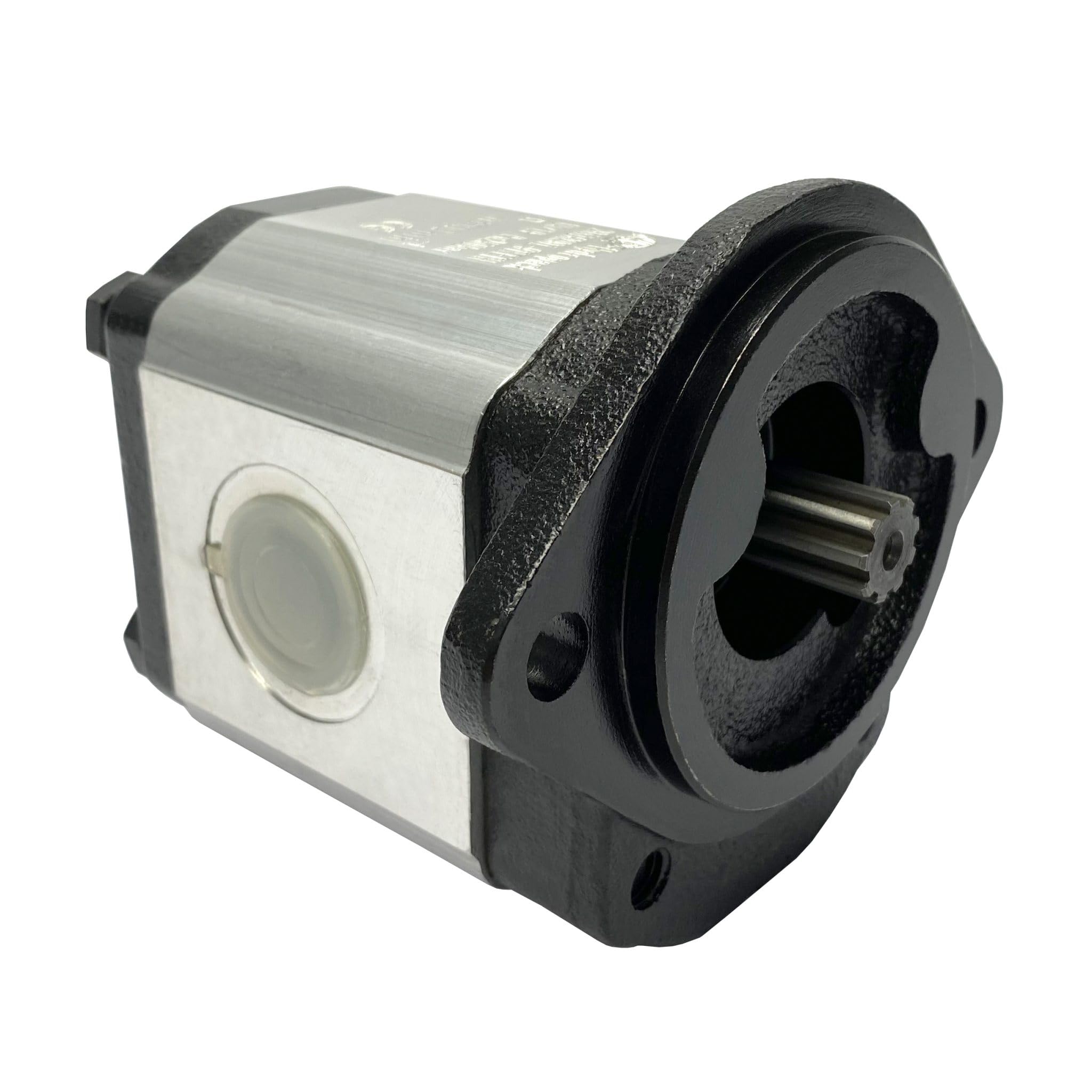 Aftermarket Hydraulic Gear Pump for Bobcat 0.976 CID - 9 Teeth Spline Shaft CCW Rotation | Replacement for Skid Steer Loaders & Excavators | Heavy-Duty Construction Equipment Parts