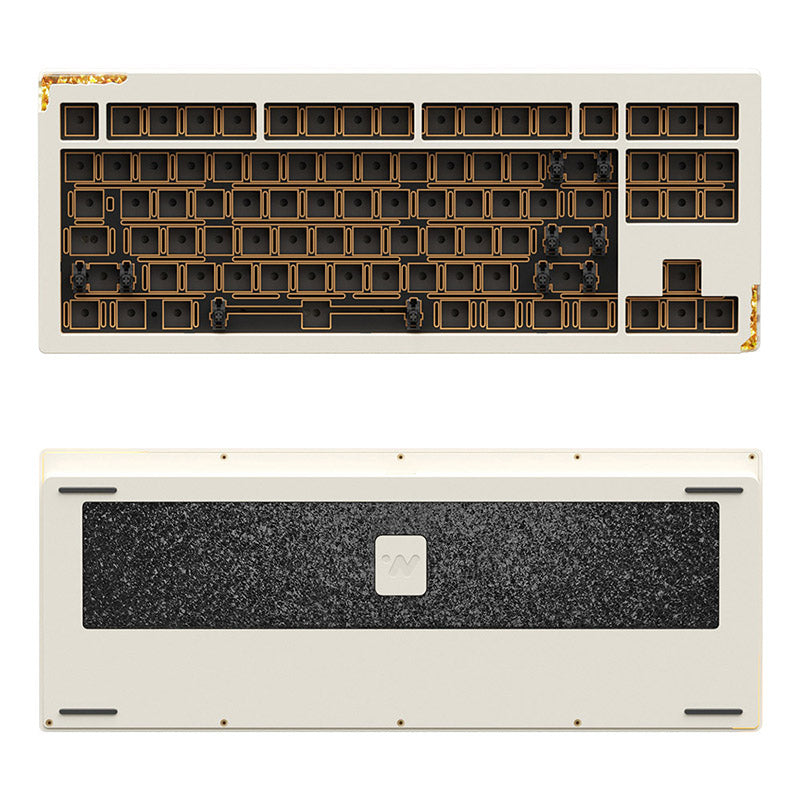 Weikav Stars80 VIA Wireless DIY Mechanical Keyboard Kit - Customizable RGB Backlit Gaming Keyboard for PC/Mac (Home Office, Esports, Typing)