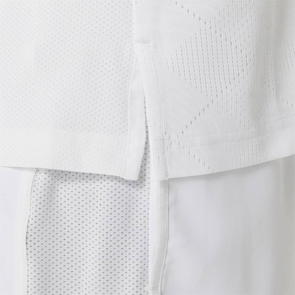 ASICS Men's Match Actibreeze Performance Polo Shirt - Breathable, Moisture-Wicking Tennis & Golf Shirt (Brilliant White) - Ideal for Sports & Casual Wear