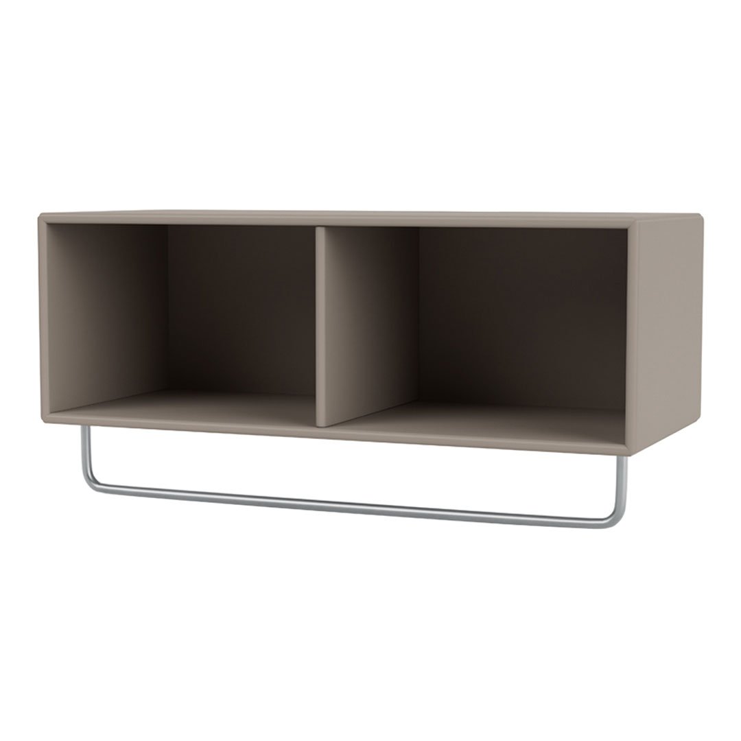 Wall Mounted Coat Shelf with Clothes Rack - Space Saving Entryway Organizer for Coats, Hats & Accessories | Perfect for Hallway, Mudroom & Closet Organization