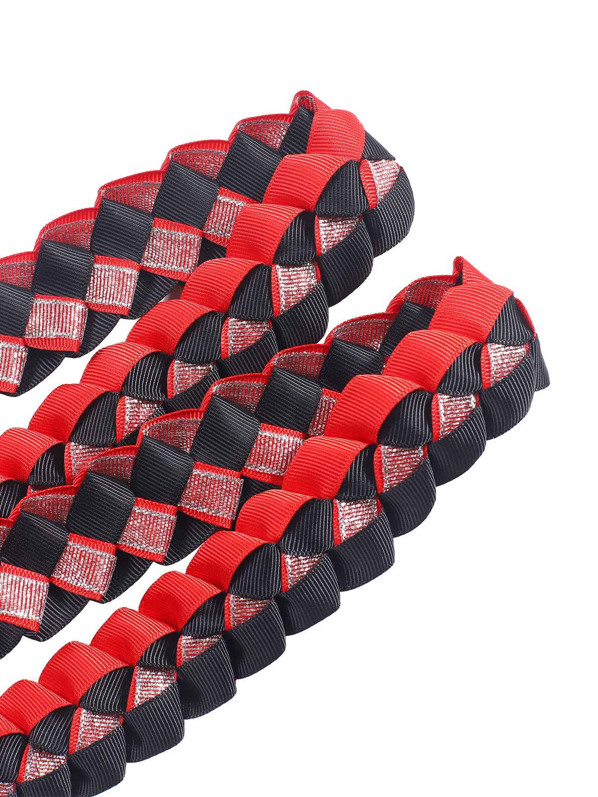 TFTAFAN Graduation Ribbon Lei Necklace - Class of 2025 Braided Graduation Leis for Women & Men - Perfect Graduation Gift & Party Accessories for High School, College Ceremonies & Celebrations