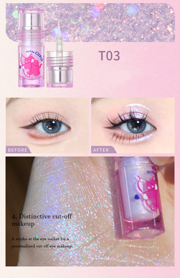 THYRA Cupid Liquid Eyeshadow - Long Lasting, Waterproof & Shimmery Eye Makeup for Party, Wedding & Everyday Wear
