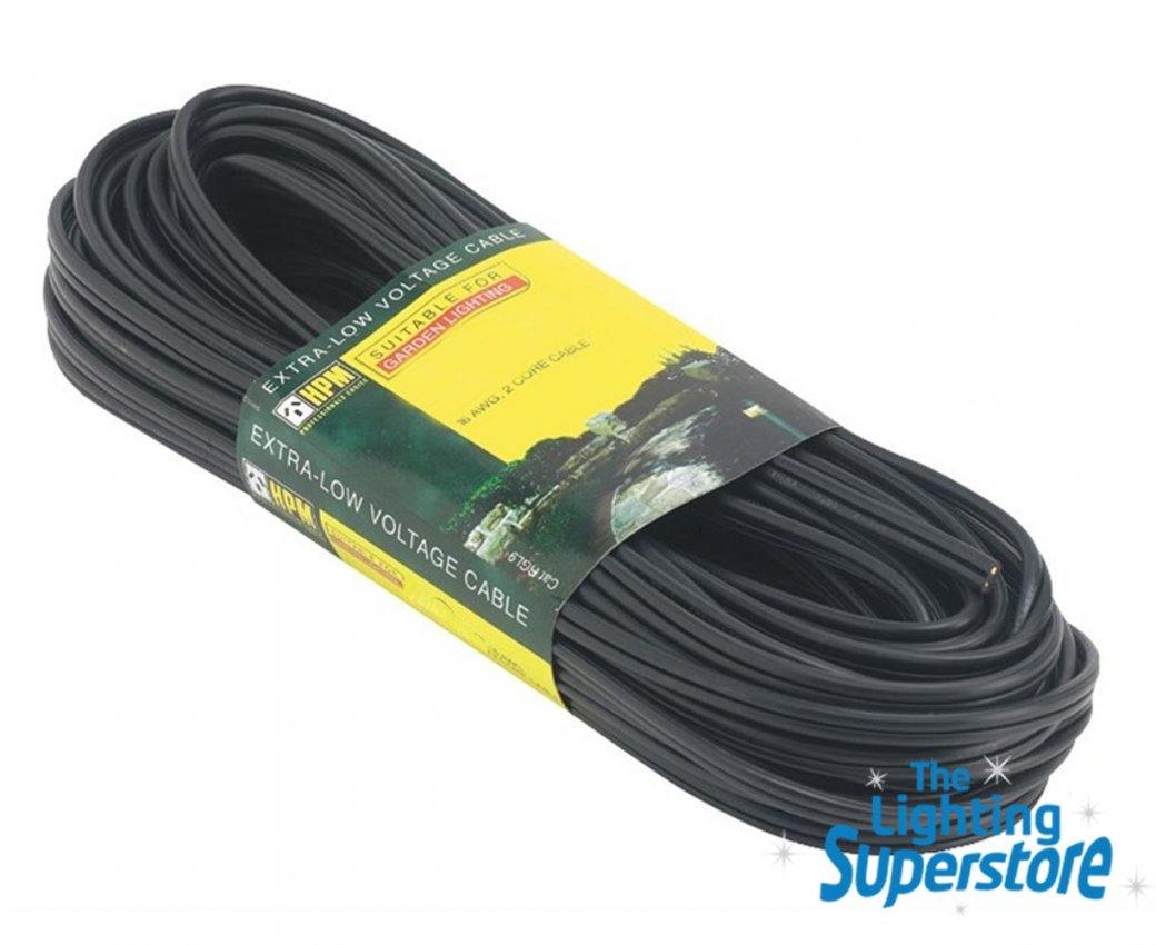10m Garden Cable - Heavy Duty Outdoor Extension Cord for Lawn, Patio & Yard - Weatherproof, Waterproof & Durable Power Supply for Lights, Tools & Equipment