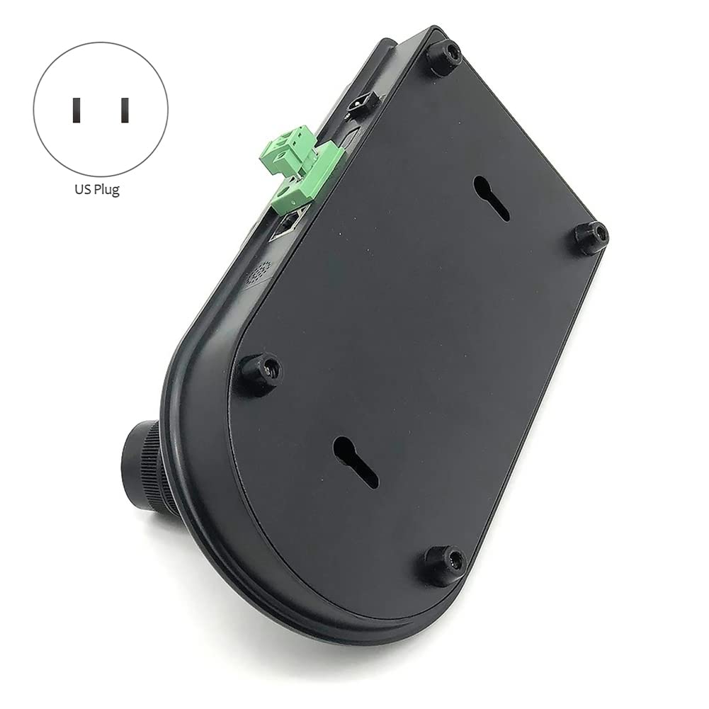 Terpovery 3D Axis Joystick Controller for CCTV PTZ Cameras - AHD Security Keyboard Keypad with RS485/Pelco-D Protocol - Compatible with DVR/NVR Systems (US Plug) - Perfect for Surveillance Control Rooms & Security Monitoring Stations