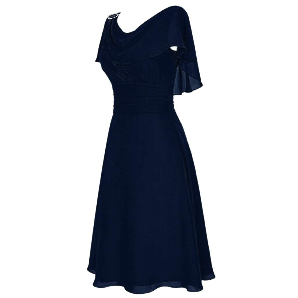 Elegant Women's Formal Ball Gown Prom Dress High Waist Cocktail Party Dress - Perfect for Weddings, Bridesmaids, Semi-Casual Events & Special Occasions