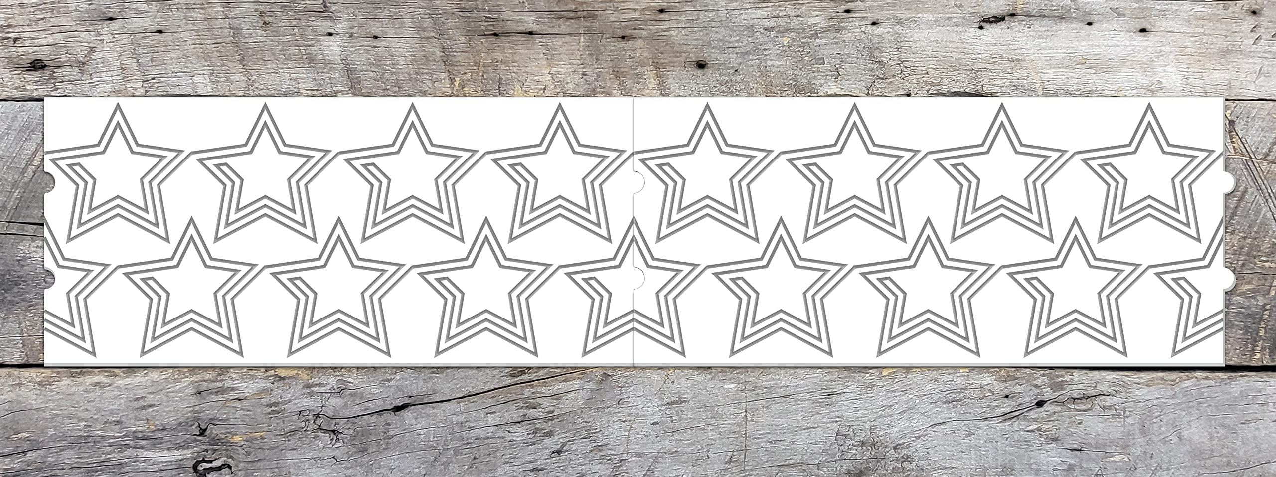 Groovy Patterns Seeing Stars Patchwork Quilt Pattern - Long Arm Board Sewing Templates for DIY Quilting Projects - Perfect for Home Decor, Baby Blankets & Craft Gifts