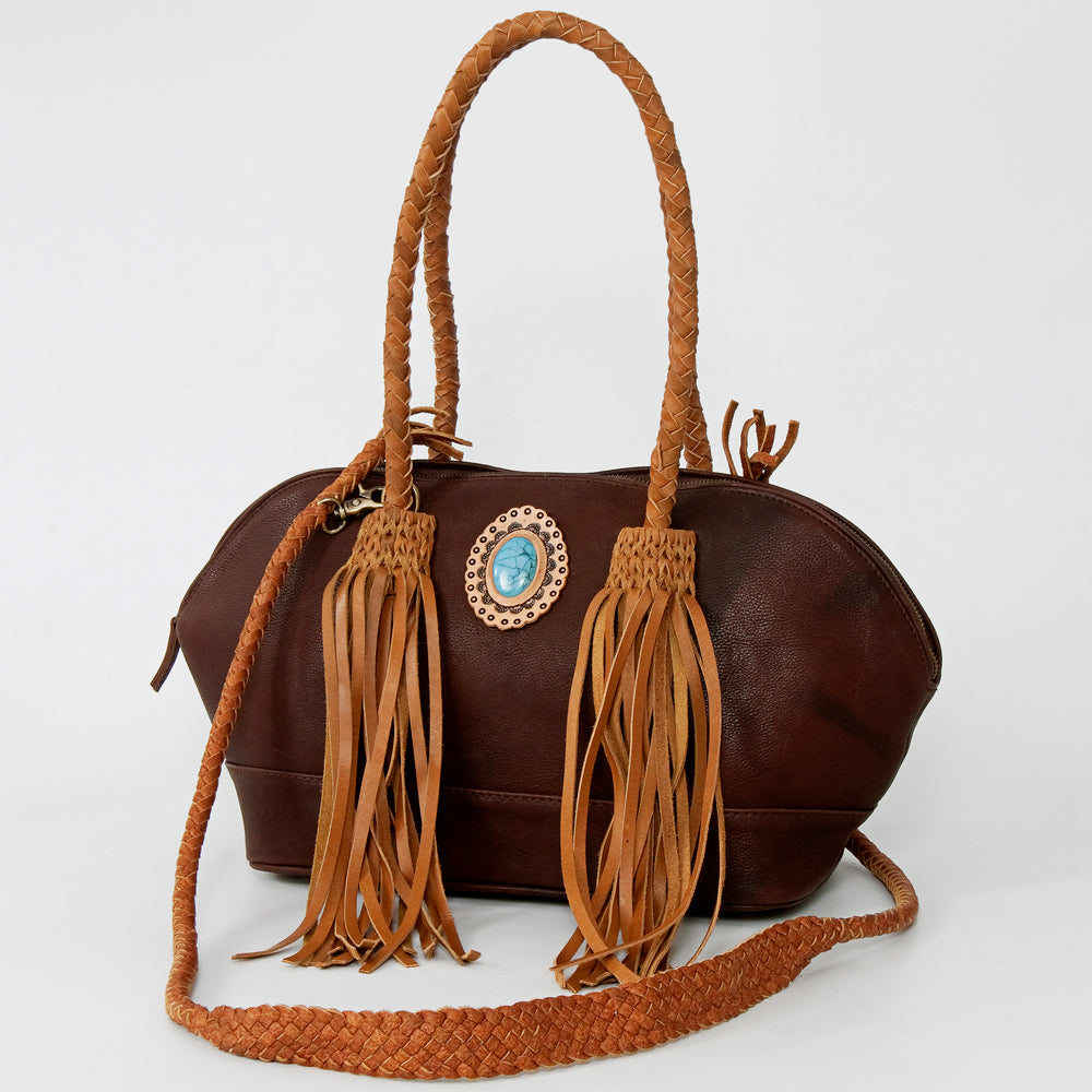 American Darling ADBGD150A Genuine Leather Women's Tote Bag - Western Style Handbag Purse for Work, Travel & Everyday Use