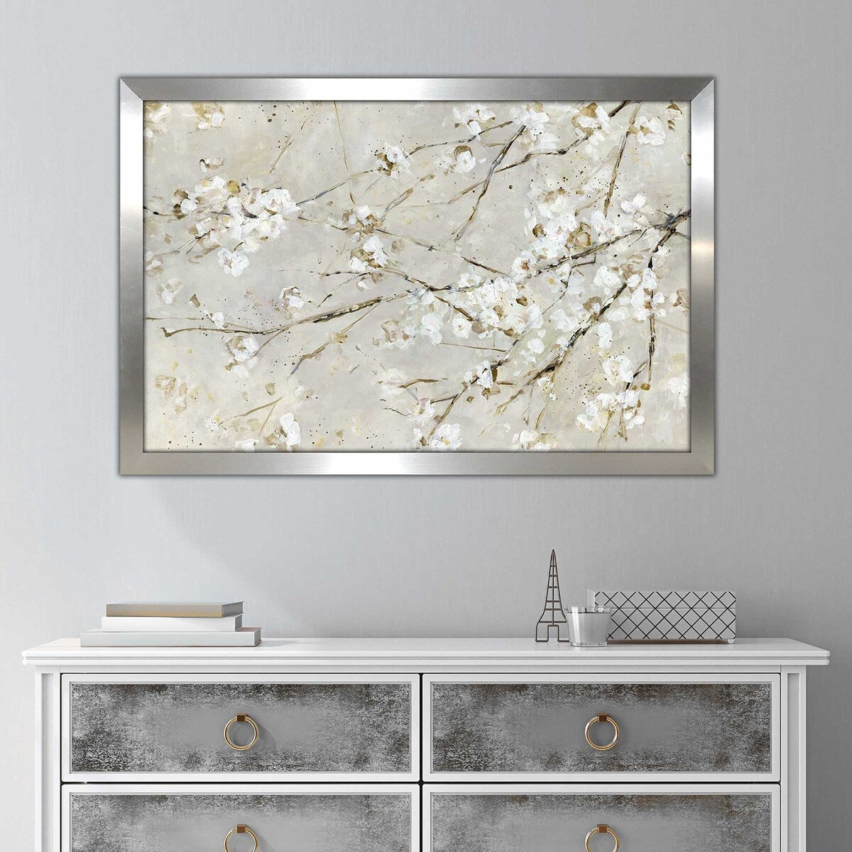 Blossom Confetti (Horizontal) by Sally Swatland - Premium Acrylic Wall Art Print - Perfect for Living Room, Bedroom & Office Decor