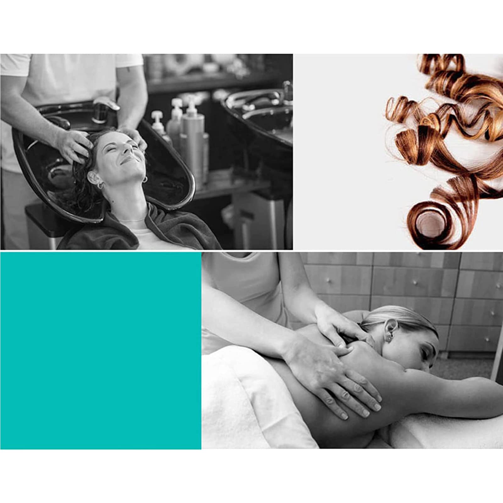 Beauty Salon Shampoo Bed for Hairdressing & Massage - Perfect for Barber Shops & Spas