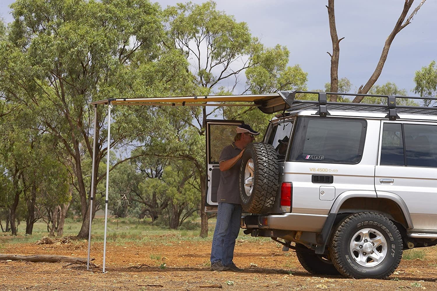 ARB 1250 Awning 4x4 Off-Road Camping Shade Shelter - Perfect for Overlanding, RV Trips, and Outdoor Adventures