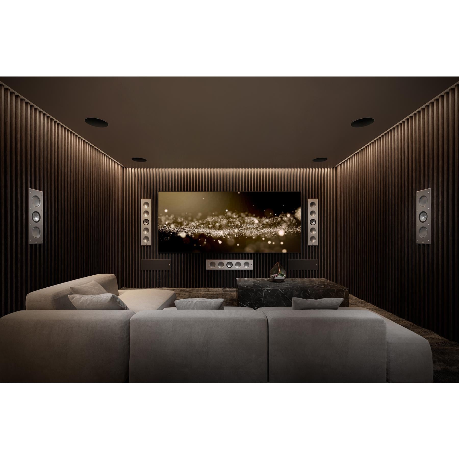 KEF Ci5160RLM THX Certified In-Wall Speaker - Premium R Series for Home Theater & Surround Sound Systems | Perfect for Living Room, Home Cinema & Audio Enthusiasts