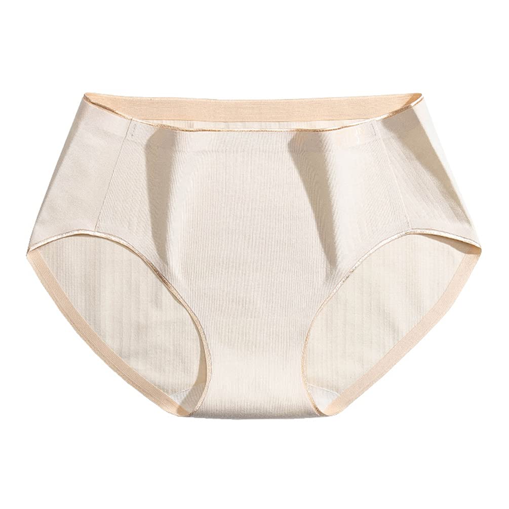 Seamless Women's Underwear - Stretch Cotton Full Briefs - Breathable No-Show Hipster Panties - Comfortable for Everyday Wear, Yoga & Lounge