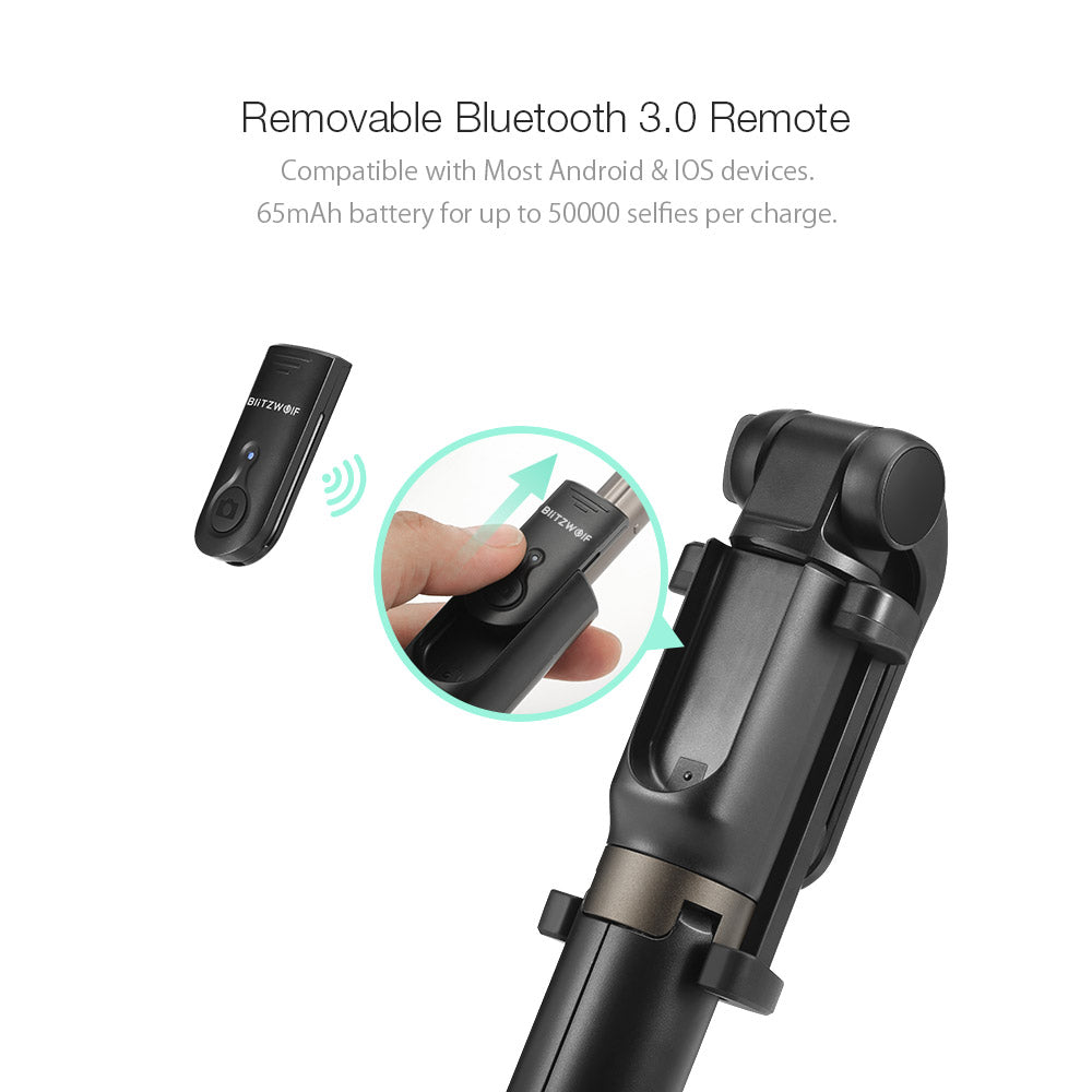 GoPro Mobile Selfie Stick & Tripod - Extendable Aluminum Alloy Camera Mount for Smartphones & Action Cameras - Perfect for Vlogging, Travel, and Outdoor Adventures