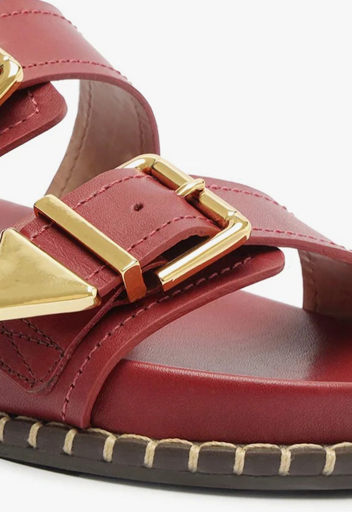 Naomi Sporty Leather Sandals for Women - Comfortable Strappy Summer Sandals with Cushioned Footbed | Perfect for Beach, Vacation & Casual Outings