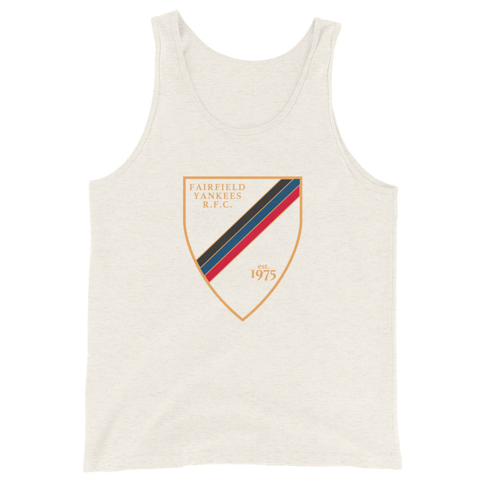 Fairfield Yankees RFC Social Tank Top - Comfortable & Breathable Cotton Tee for Rugby Fans - Perfect for Game Days, Parties & Casual Wear