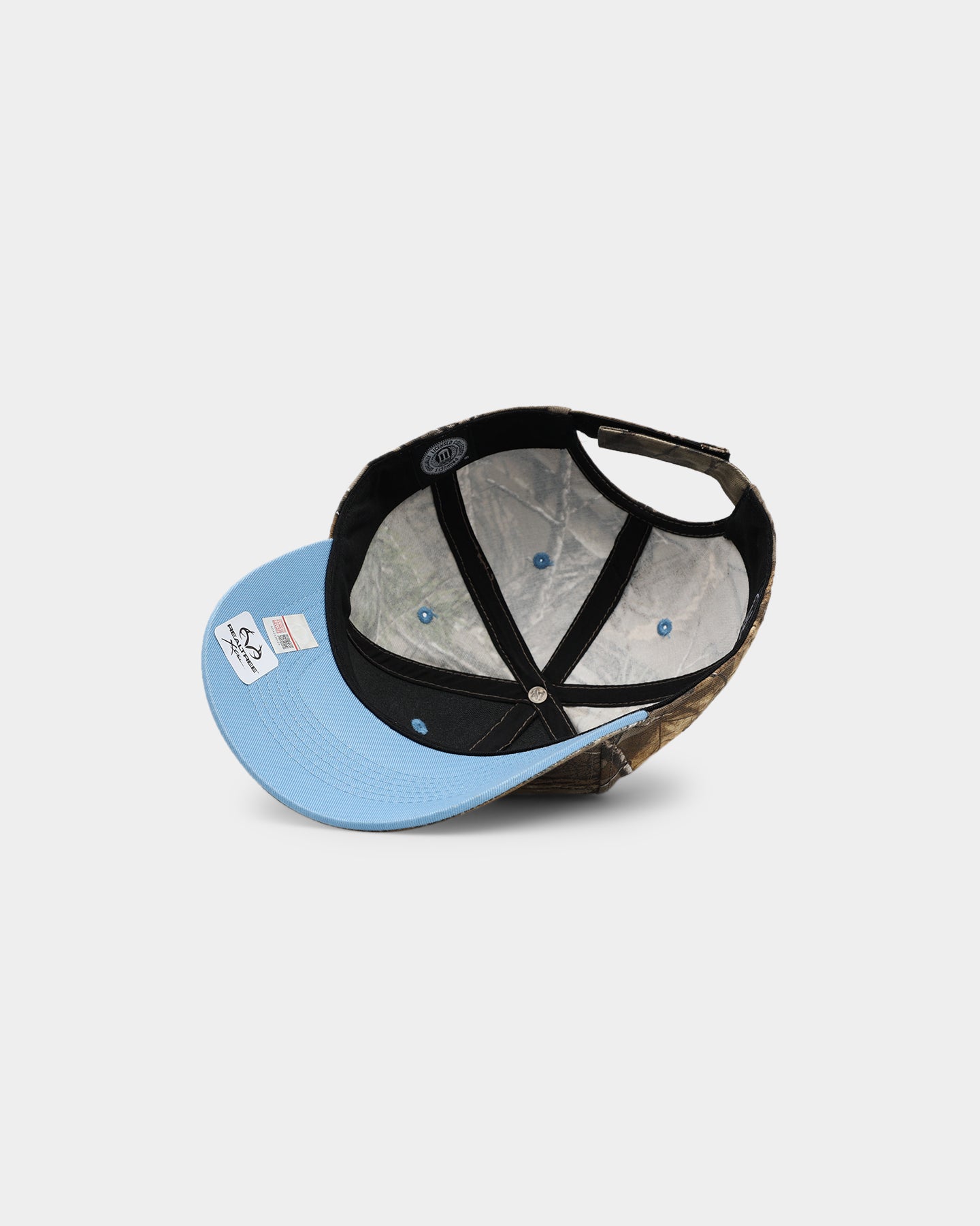 47 Brand North Carolina Tar Heels UNC '47 MVP Strapback Realtree Adjustable Hat - Official NCAA College Fan Gear for Men & Women - Perfect for Game Day, Tailgating and Outdoor Activities