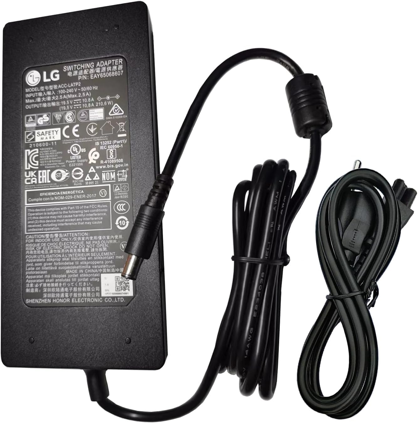 UpBright 19.5V AC/DC Adapter for LG 32GS95UE-B 32