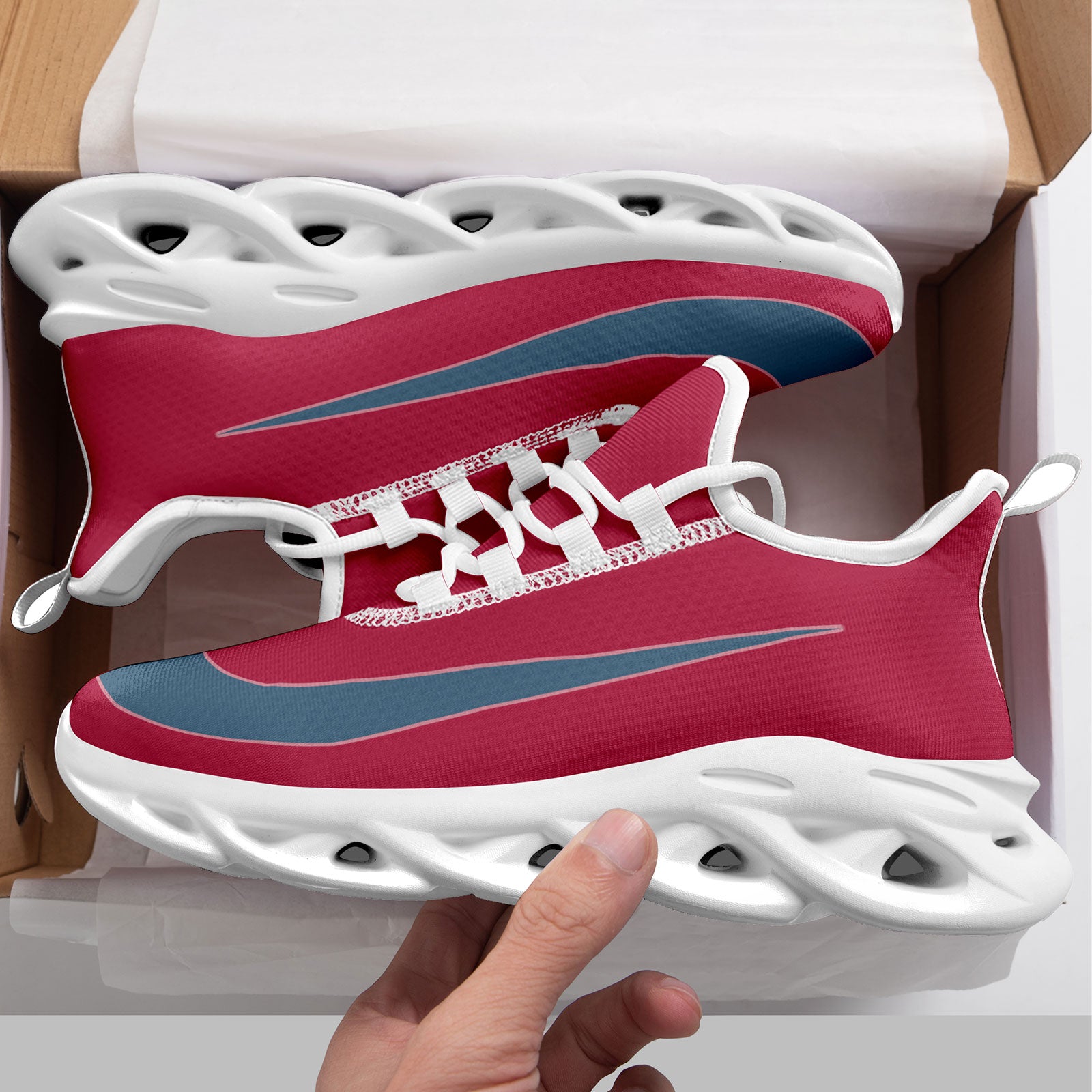 Custom Maxsoul Personalized Sneakers FN003 E020109 - Breathable Lightweight Comfortable Athletic Shoes for Men & Women - Perfect for Running, Gym Workouts & Casual Wear