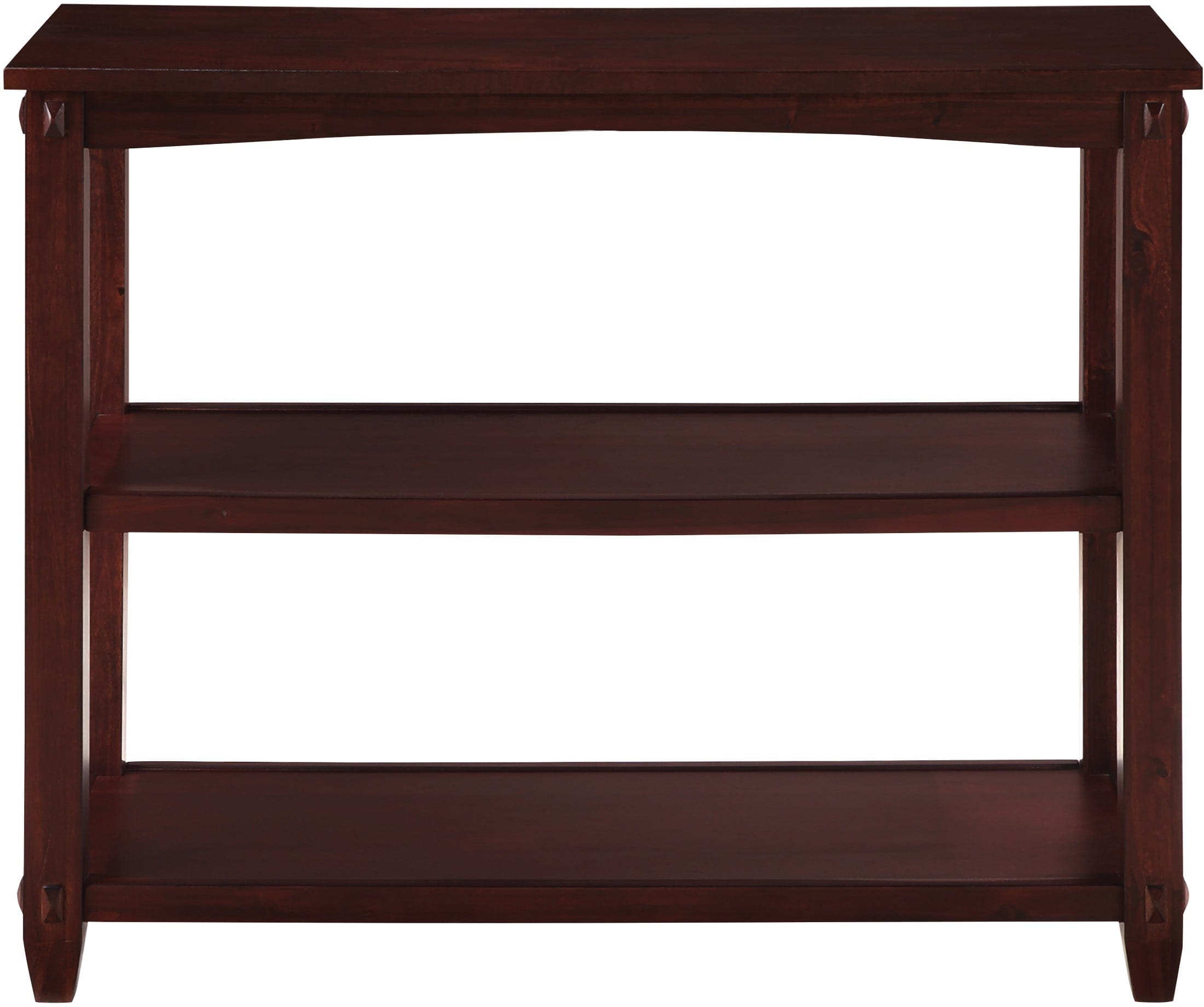 Office Star Lane Console Table [LN3630] - Modern Entryway Sofa Table for Hallway, Living Room & Office - Sturdy Wooden Hall Table with Shelf for Home Decor